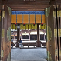 Coeur du temple Meiji-jingū