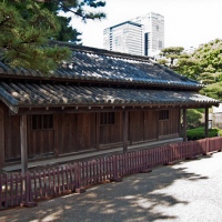 Maisons de gardes samouraïs au palais impérial