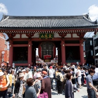 Première porte du temple Senso-ji