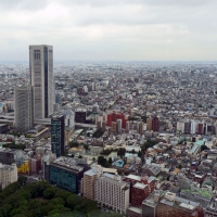 Vue de Tokyo depuis l'observatoire de la mairie
