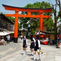Entrée du sanctuaire Fushimi Inari