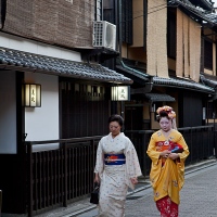 Des geishas à Gion, Kyoto