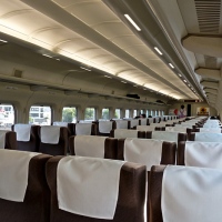Intérieur du shinkansen