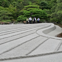Jardin zen du Ginkaku-ji