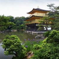 Le temple Kinkaku-ji à Kyoto
