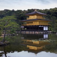 Le temple Kinkaku-ji à Kyoto