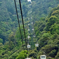 Téléphérique du mont Misen sur l'île de Miyajima