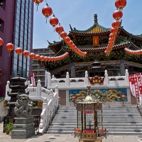 Temple chinois à Chinatown Yokohama