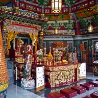 Temple chinois à Chinatown Yokohama