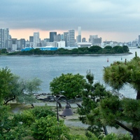 Vue de Tokyo depuis Odaiba