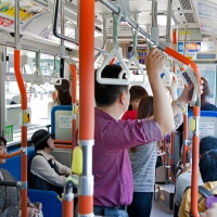 Dans le bus à Kyoto