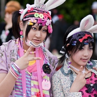 Cosplayers à Harajuku (Tokyo)